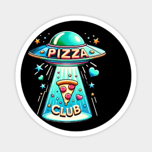 Funny Pizza Ufo, Pizza Club Magnet